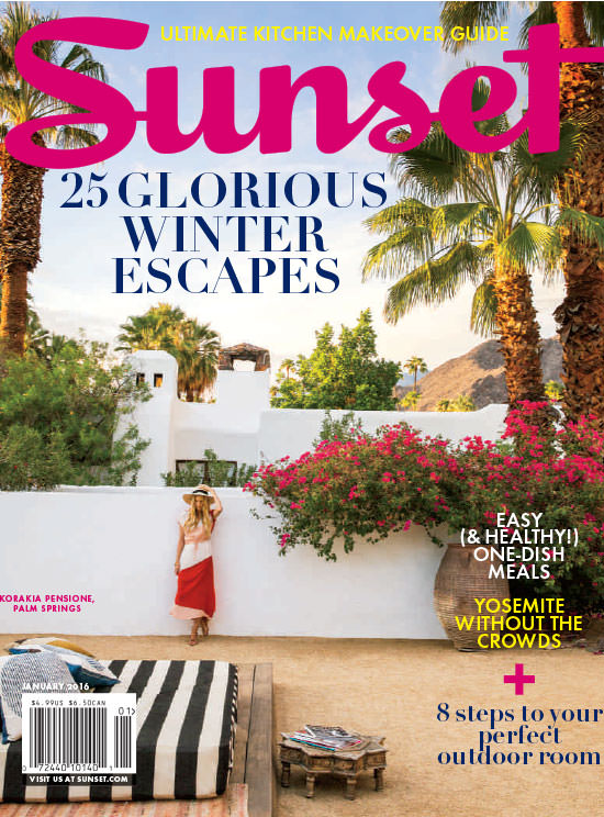 Sunset Magazine - Glorious Winter Escapes