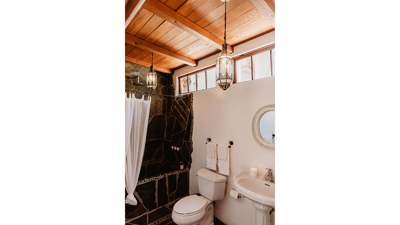 | Mykonos Bathroom Portrait